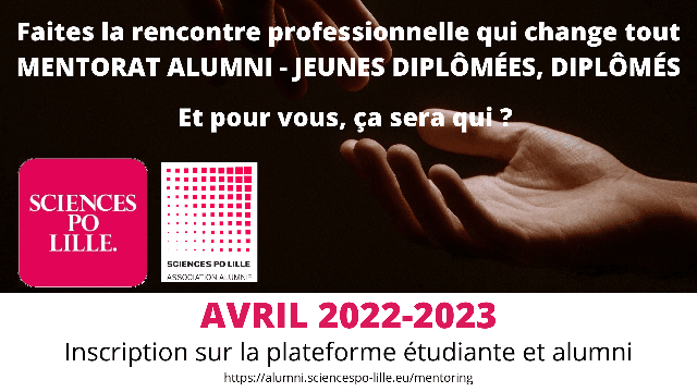 Mentorat entre Alumni et Jeunes diplômées, diplômés - promo 2020 & 2021