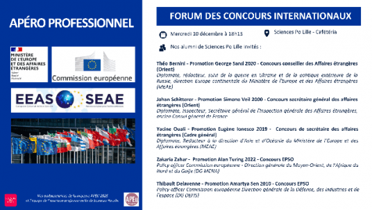 Apéro pro - Forum des concours internationaux [Jour 2]