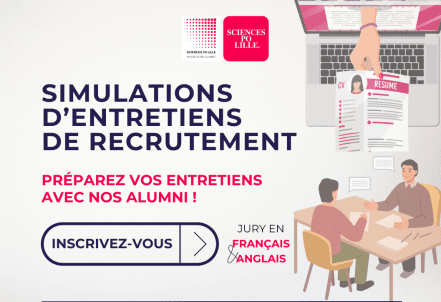[9h45-10h45] Simulations d'entretiens de recrutement avec l'Association des Alumni EN FRANÇAIS